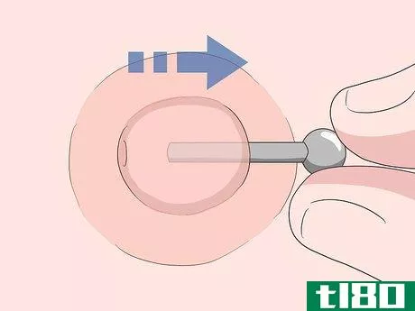 Image titled Remove a Nipple Piercing Step 8