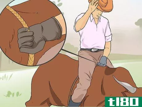 Image titled Ride a Steer Step 14