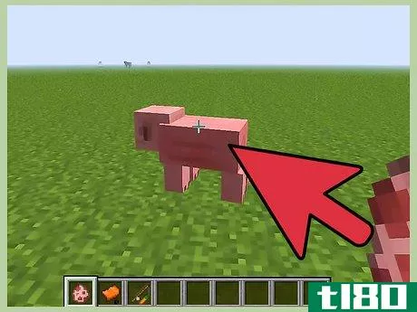 Image titled Ride a Pig in Minecraft Step 3
