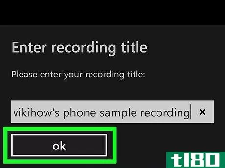 Image titled Save a Recording to Your Computer from Voice Recorder Pro for Windows Phone Step 5