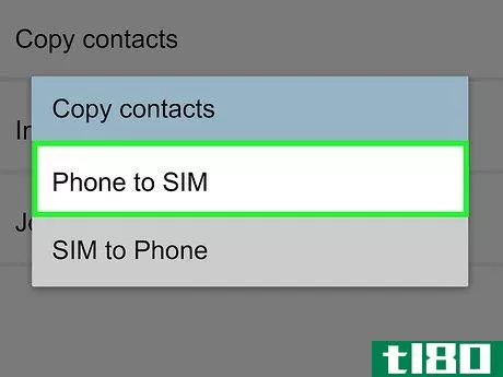 Image titled Save Contacts to a SIM Card Step 7