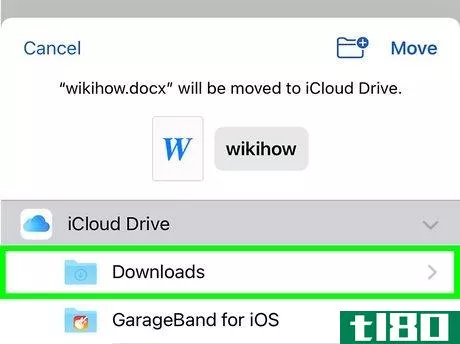 Image titled Save a Word Document in iCloud Step 7