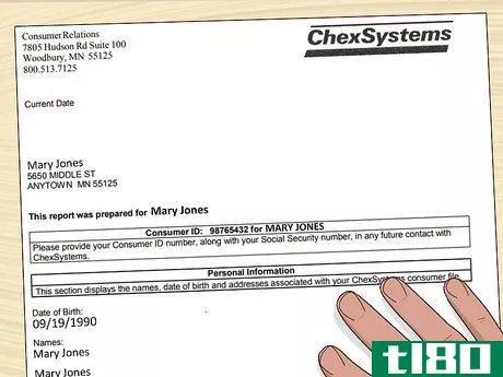 Image titled See if You Are on ChexSystems List Step 11
