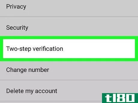 Image titled Set Up Two‐Step Verification for WhatsApp on Android Step 5