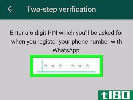 Image titled Set Up Two‐Step Verification for WhatsApp on Android Step 7