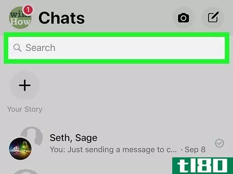 Image titled See Ignored Messages on Messenger Step 2