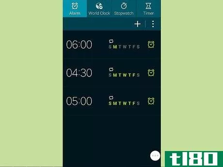 Image titled Set the Alarm Clock on a Motorola RAZR Phone Step 10