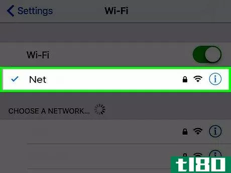 Image titled Set the Default Wi‐Fi Network on an iPhone Step 4
