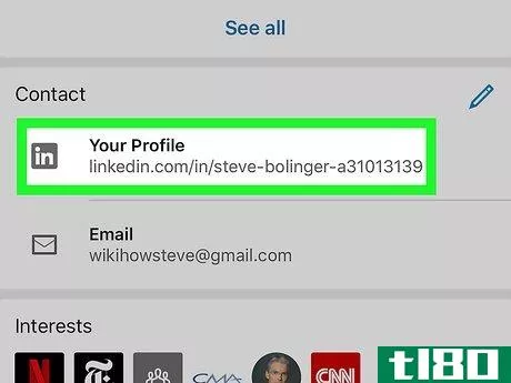 Image titled Share Your LinkedIn Profile Step 4