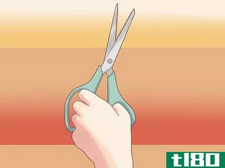 Image titled Sharpen Pinking Shears Step 1