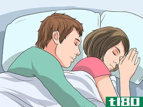 Image titled Sleep in a Single Bed With a Partner Step 1