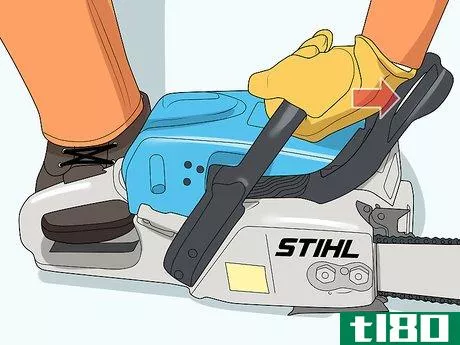 Image titled Start a Stihl Chainsaw Step 2