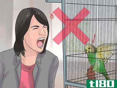 Image titled Stop a Budgie from Biting Step 7