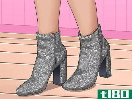 Image titled Style Glitter Boots Step 1