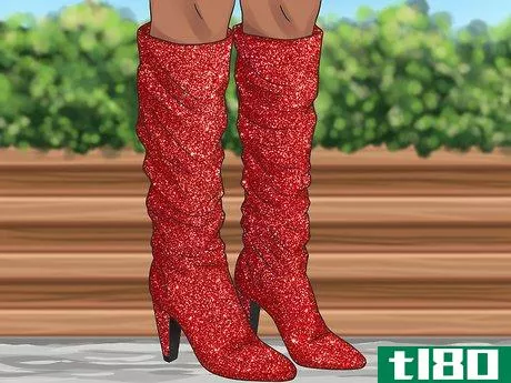 Image titled Style Glitter Boots Step 4