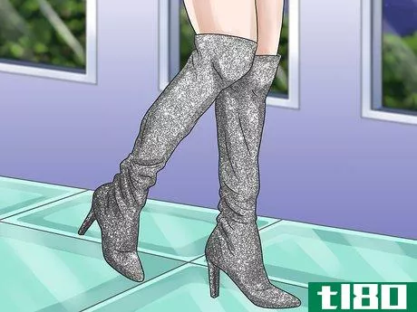 Image titled Style Glitter Boots Step 2