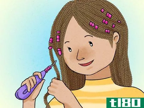 Image titled Style Your Braids Step 14