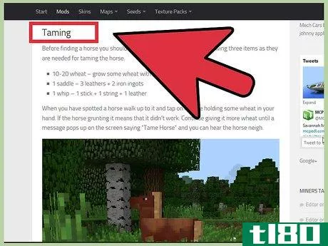 Image titled Tame a Horse in Minecraft Step 12