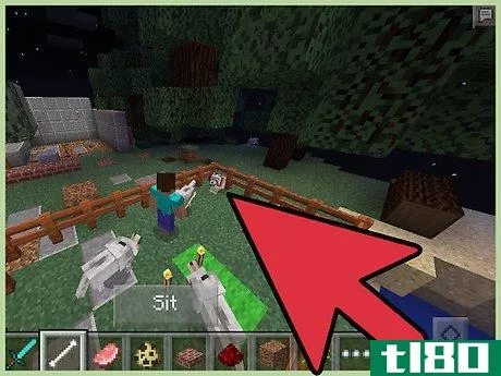 Image titled Tame a Dog in Minecraft PE Step 7