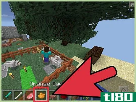 Image titled Tame a Dog in Minecraft PE Step 9