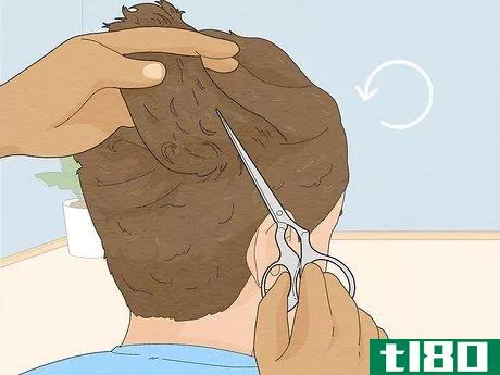 Image titled Take the Bulk Out of Curly Hair Step 7