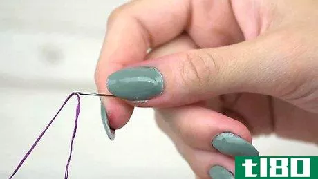 Image titled Tie Embroidery Floss to a Needle Step 1