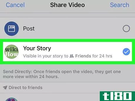 Image titled Turn Off Audio of a Facebook Story on iPhone or iPad Step 7
