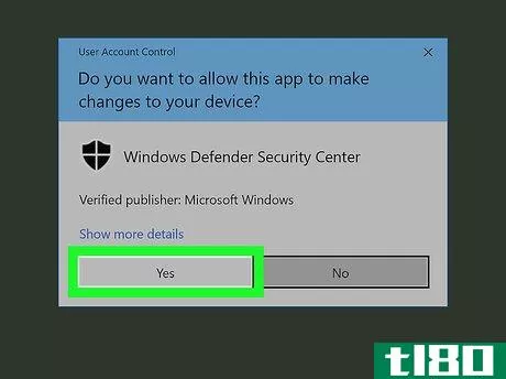Image titled Turn On Windows Defender Step 9