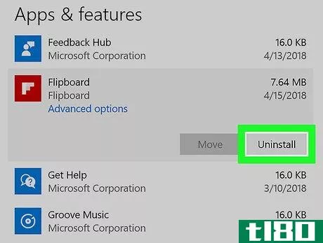 Image titled Uninstall Flipboard on PC Step 5