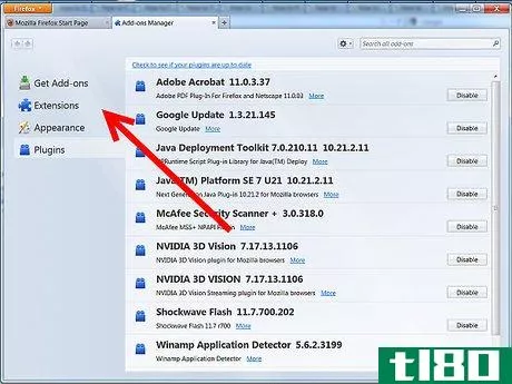 Image titled Uninstall Firefox Addons Step 4