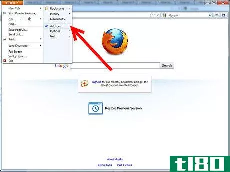 Image titled Uninstall Firefox Addons Step 3