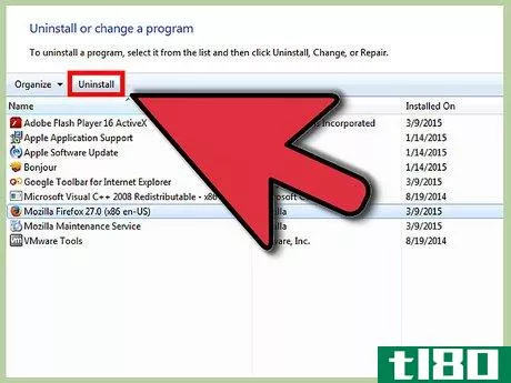 Image titled Uninstall Firefox Step 3