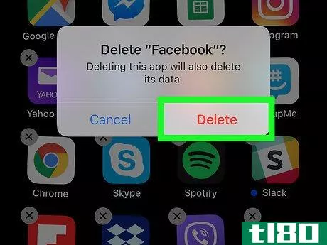 Image titled Uninstall Facebook on iPhone or iPad Step 4