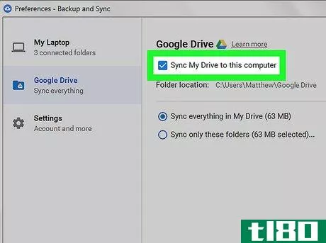 Image titled Turn on Offline Sync on Google Drive on PC or Mac Step 5
