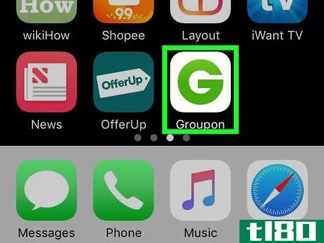 Image titled Track an Order on Groupon on iPhone or iPad Step 1
