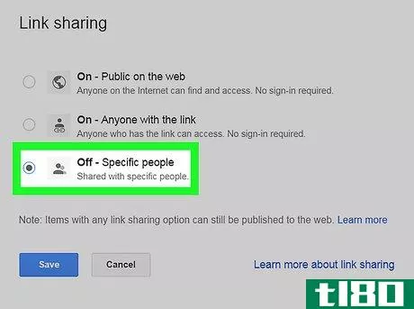 Image titled Unshare on Google Drive on PC or Mac Step 6