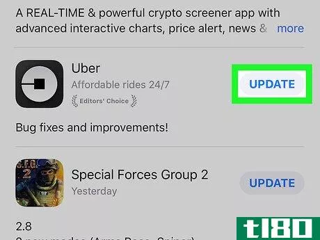 Image titled Update the Uber App on iPhone or iPad Step 4