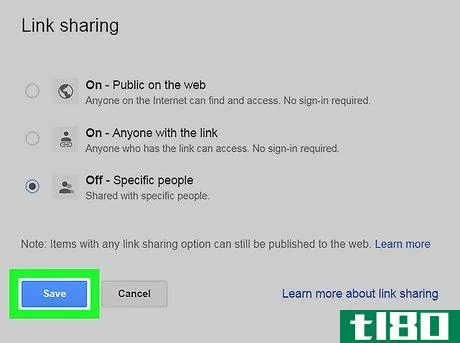 Image titled Unshare on Google Drive on PC or Mac Step 7