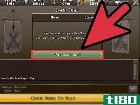 Image titled Use Clan Chat in RuneScape Step 8
