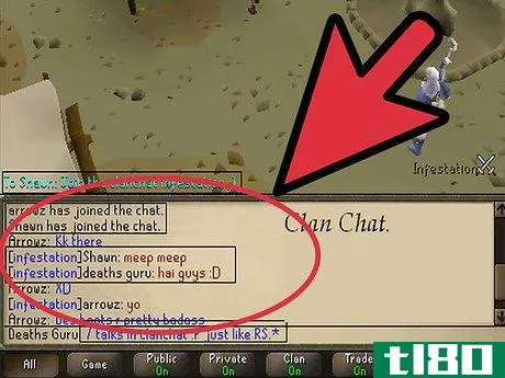 Image titled Use Clan Chat in RuneScape Step 10