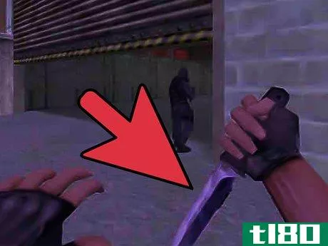 Image titled Use a Knife Efficiently in Counter Strike Step 3