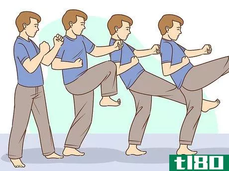 Image titled Use a Front Kick for Self Defense Step 12