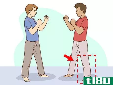 Image titled Use a Front Kick for Self Defense Step 9