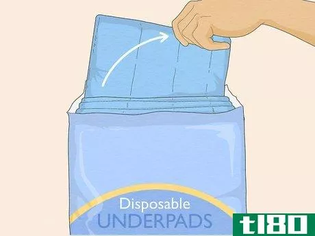 Image titled Use a Disposable Waterproof Underpad Step 2