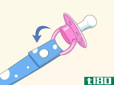 Image titled Use a Pacifier Clip Step 3
