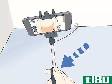 Image titled Use a Selfie Stick Step 3
