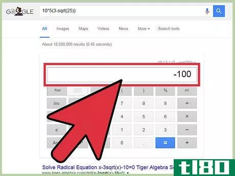 Image titled Use the Google Calculator Step 3
