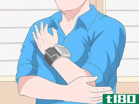 Image titled Use a Wrist Blood Pressure Monitor Step 4