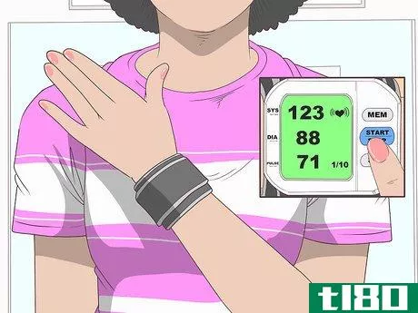 Image titled Use a Wrist Blood Pressure Monitor Step 6
