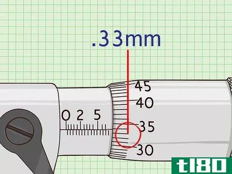 Image titled Use and Read an Outside Micrometer Step 19